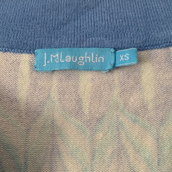 J McLaughlin Beach Cover Up, Long Shirt-XS - Picture 2 of 2